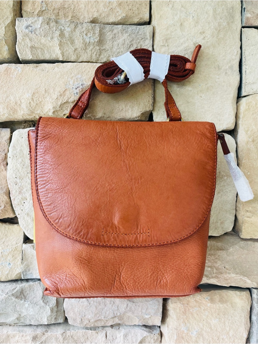 WMarta Ponti Crissbody Leather Bag NWT